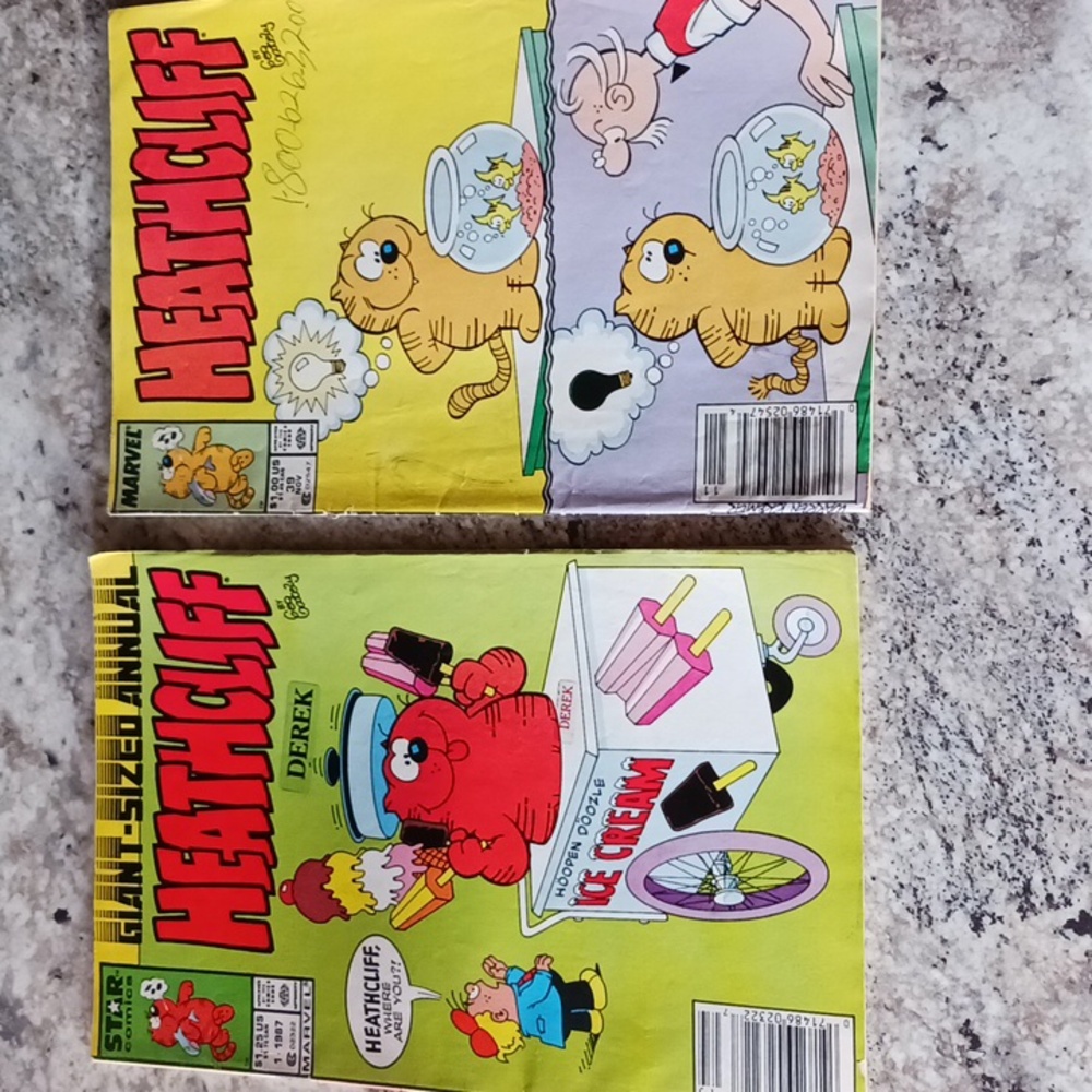 Vintage Heathcliff comics